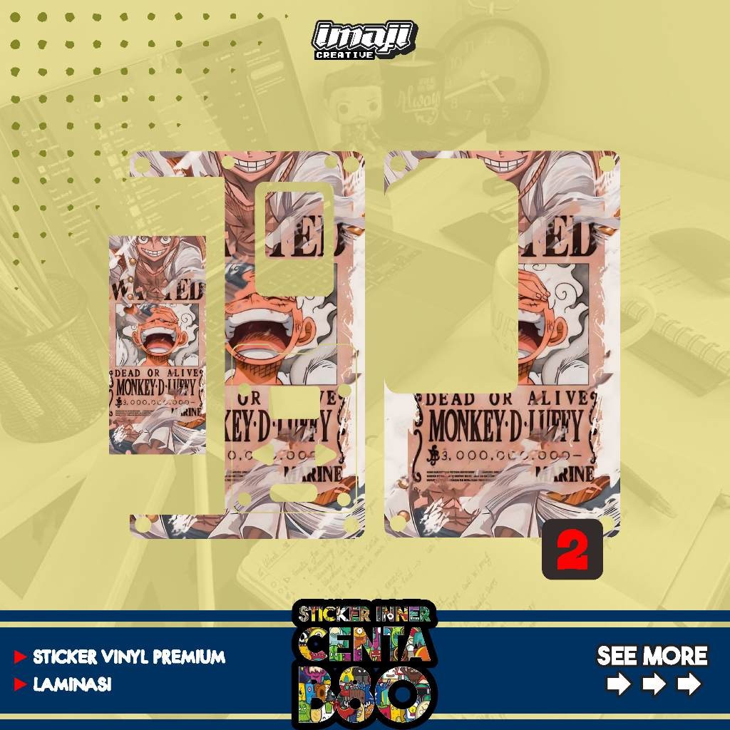 

*Premium Quality* Stiker B80 Imaji Creative 2 Garskin Custom Stiker Maxdecal Bkn Case COD