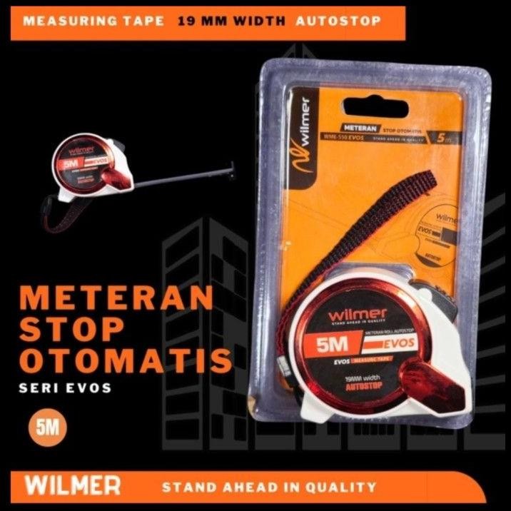 

TERMURAH METERAN AUTO STOP WILMER EVOS 5 METER 7,5 METER METERAN BAGUS MURAH !!!!