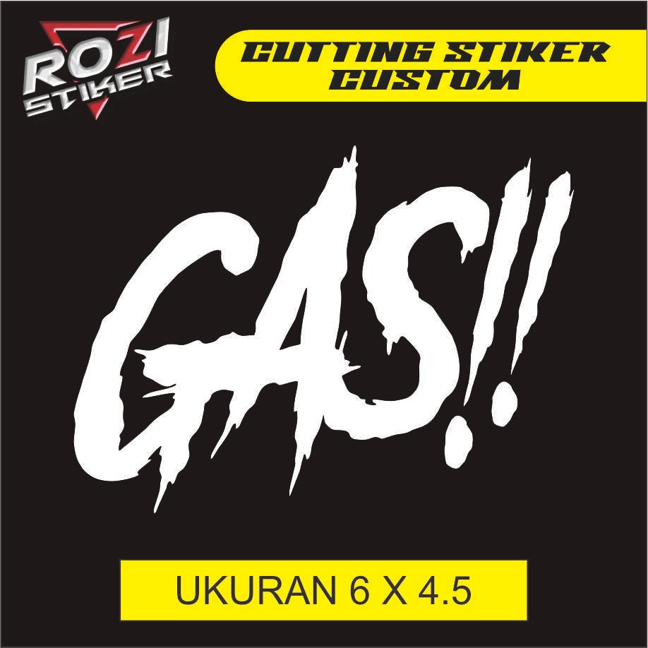 

STIKER CUTTING GAS