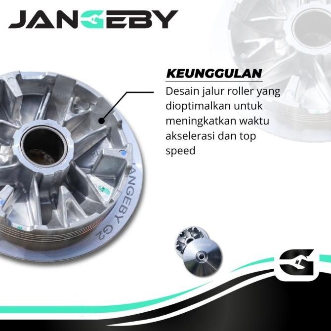 Nmax - Pulley Custom Jangeby G2 Nmax 2Dp Aerox Big Pulley Lexi All New Nmax