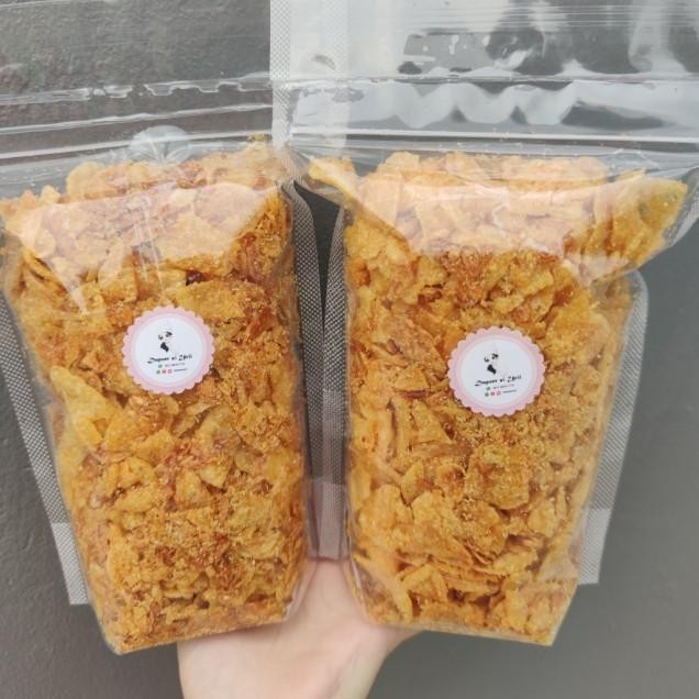 

Keripik Kentang Bawang Ebi Goreng / Sna Celan Kentang Crispy