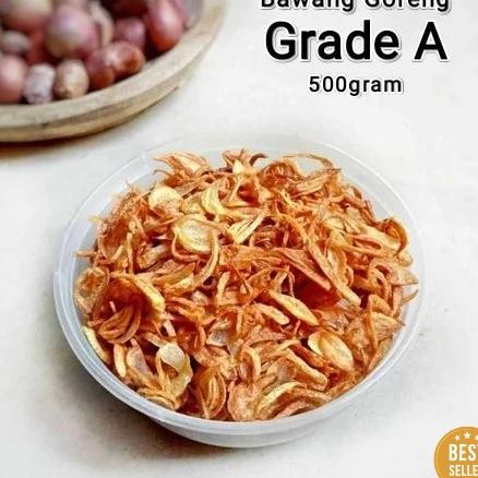 

Bawang Goreng Brebes Grade A Murni 500Gram