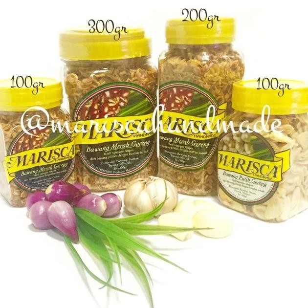 

Bawang Merah Goreng Marisca Handmade Toples Medium 200Gram