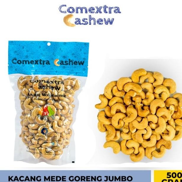 

Kacang Mede Goreng Jumbo 500Gram - Sulawesi Cashew Kernel Kacang Mete