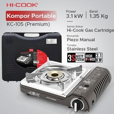 Hi-Cook Kompor Portabel Tipe Kc-105 Mestiwatidar
