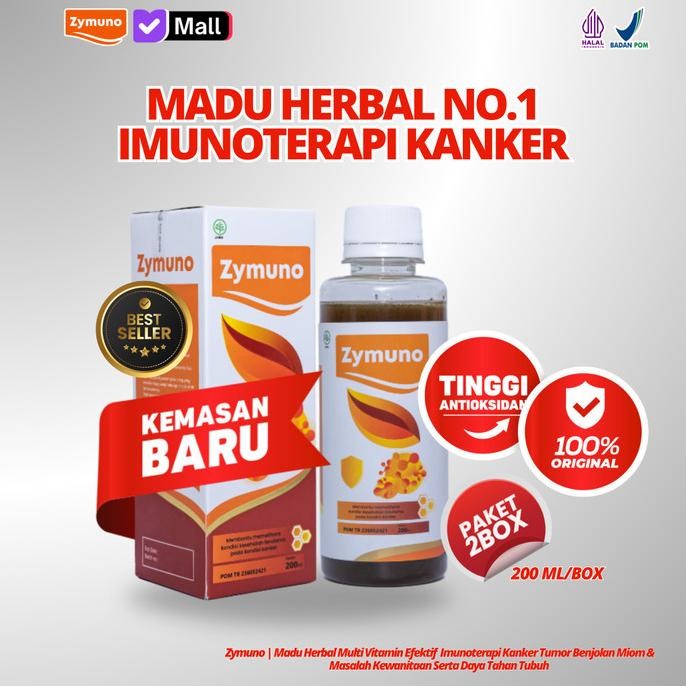 

Zymuno Madu Herbal 2 Box Multi Vitamin Pendukung Kesehatan Kewanitaan Imunoterapi Kanker Benjolan Tumor dan Miom Serta Daya Tahan Tubuh BIM