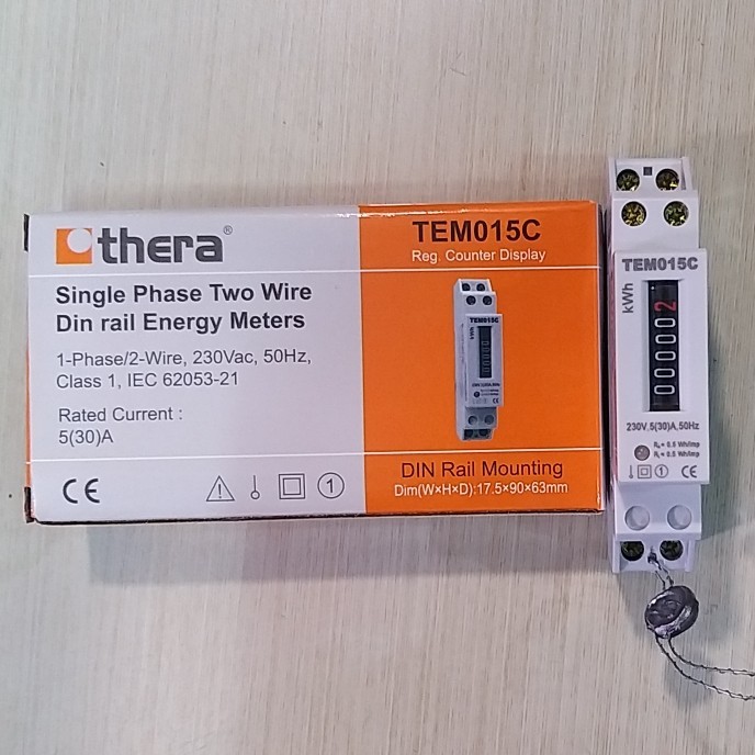 Readi Stoknya- Kwh Meter Analog Tem015C Merk Thera