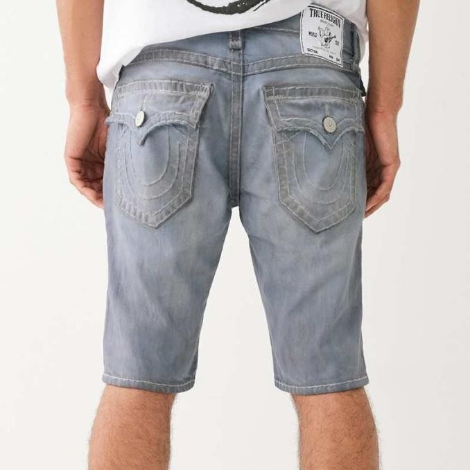 TRUE RELIGION ROCCO SUPER T SHORT FLAP OVRDY MEN'S JEANS ORIGINAL DS10