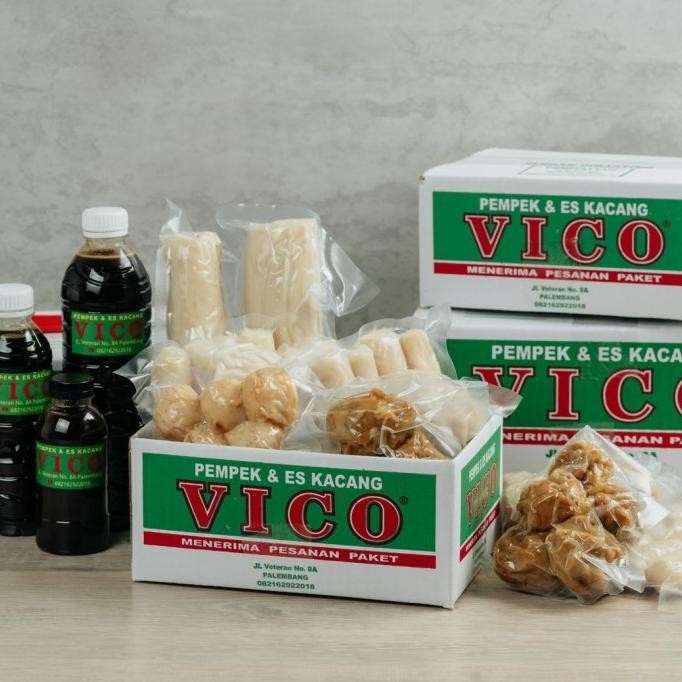 

Pempek Vico asli palembang paket hemat hc