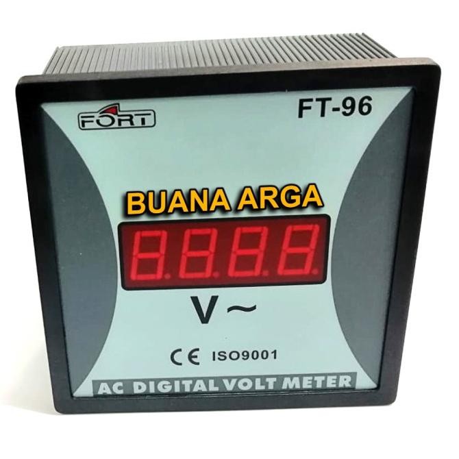 

AC Digital Volt Meter FT 96VD (96x96) & FT 72VD (72x72) merk FORT