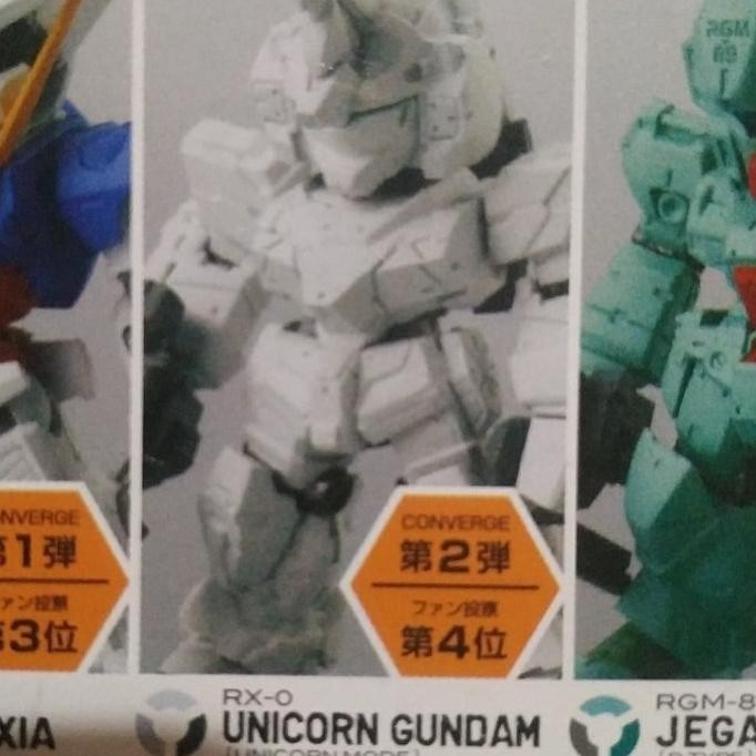Tersedia Gundam Converge Operation Revive Unicorn Gundam 1 Pcs