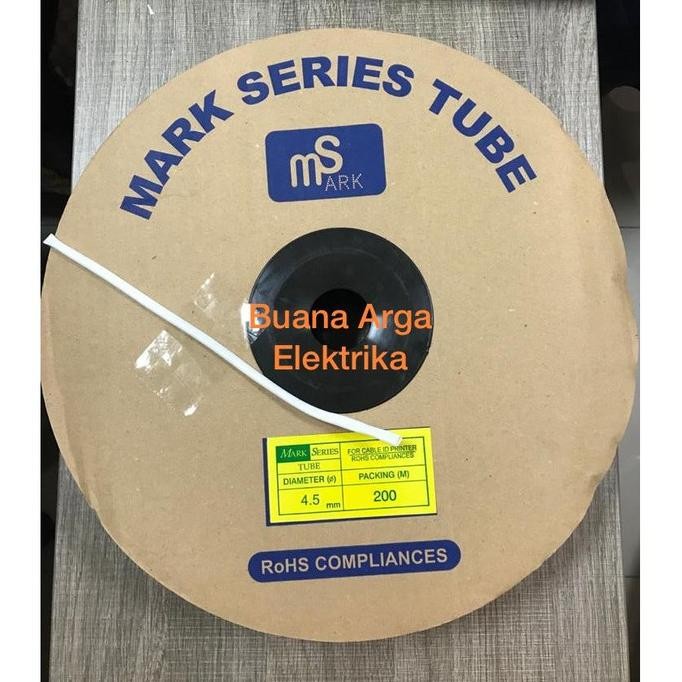 

Marking tube MARK SERIES 4.5 Untuk Kabel 4mm @200mtr