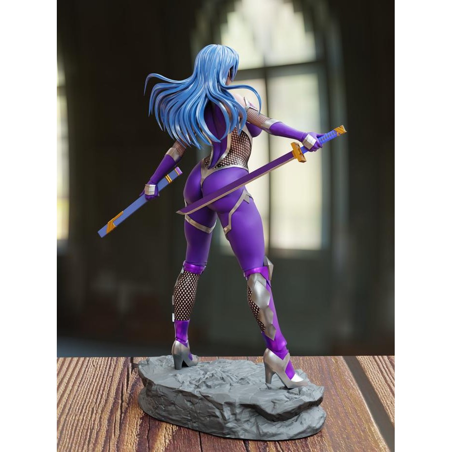 Tersedia Igawa Asagi Taimanin Asagi Anime Game Resin Kit Figure