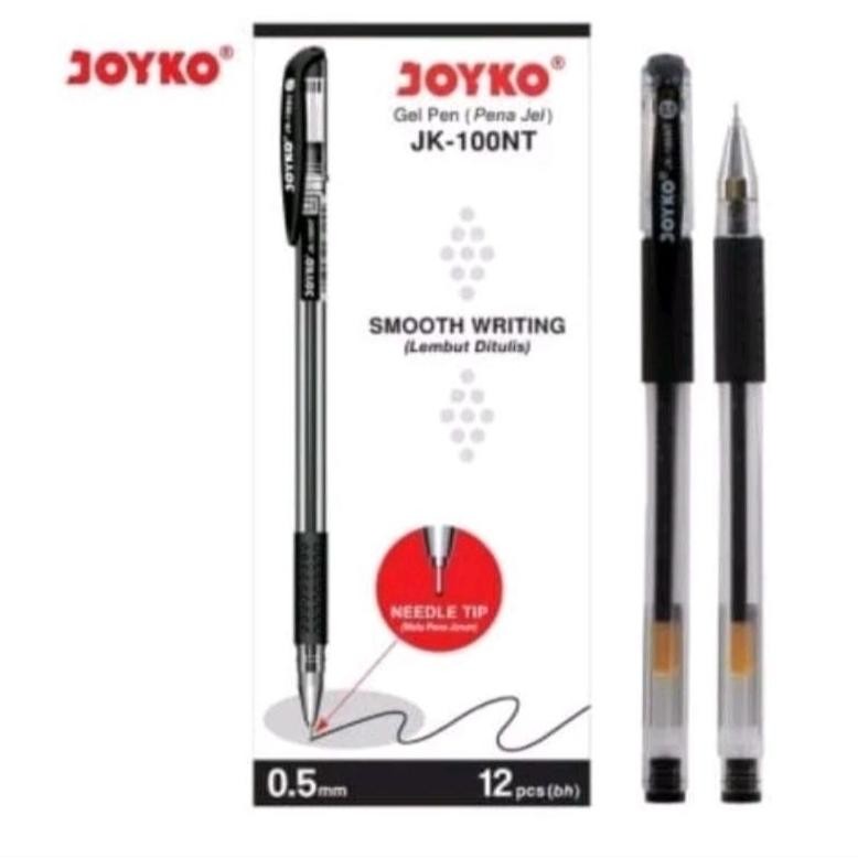 

New Arrival Pulpen Joyko Jk 100 Nt 0,5Mm Smooth Writing Lembut Di Tulis 1Lusin(12Pcs)