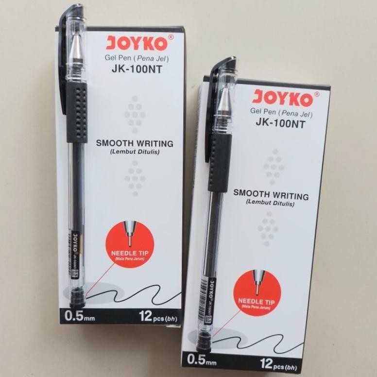 

Terbaru Pulpen Gel Pen Joyko Jk-100Nt ( 12 Pcs ) [ Original ]