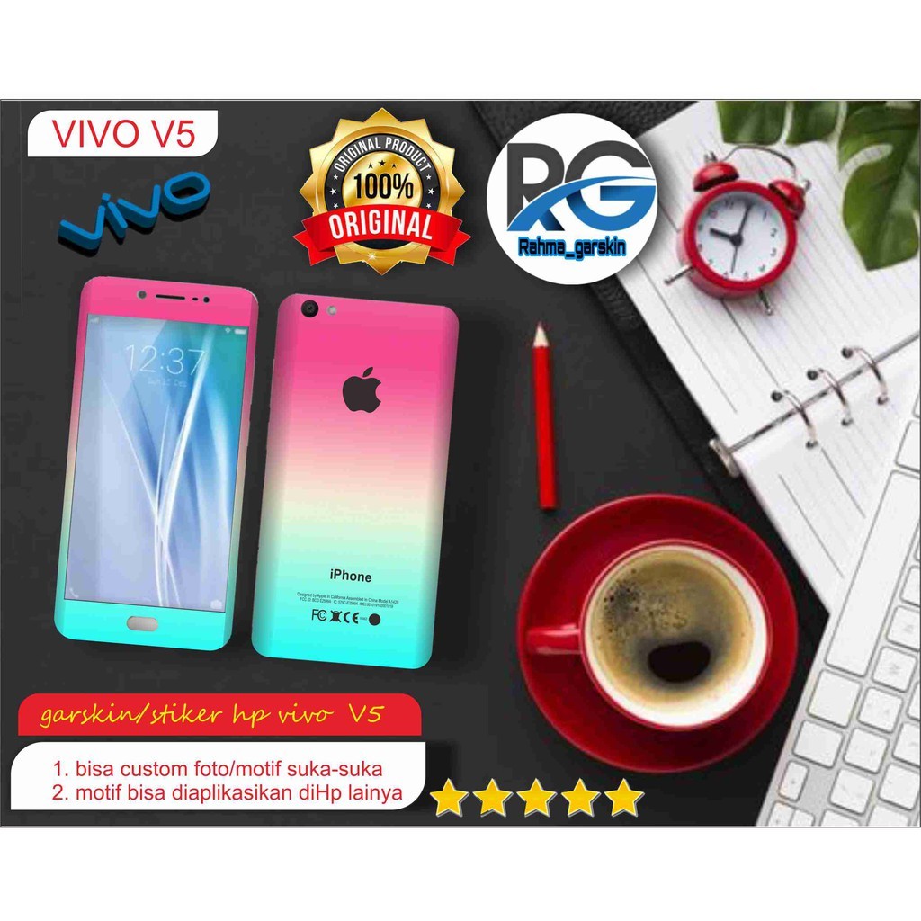 

BestSelling - Vivo V5 Garskin Wrap Stiker Premium (FreeCustomOrder)