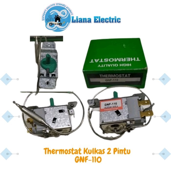 THERMOSTAT KULKAS PENGATUR CAIRAN PENDINGIN KULKAS 2 PINTU LG GNF-110