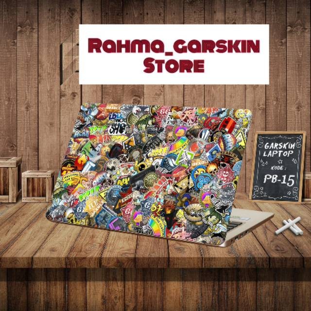 

BestSelling - Backcover All Laptop Merek Samsung Lenovo Sony Acer Dll Garskin Wrap Stiker Premium (FreeCustomOrder)