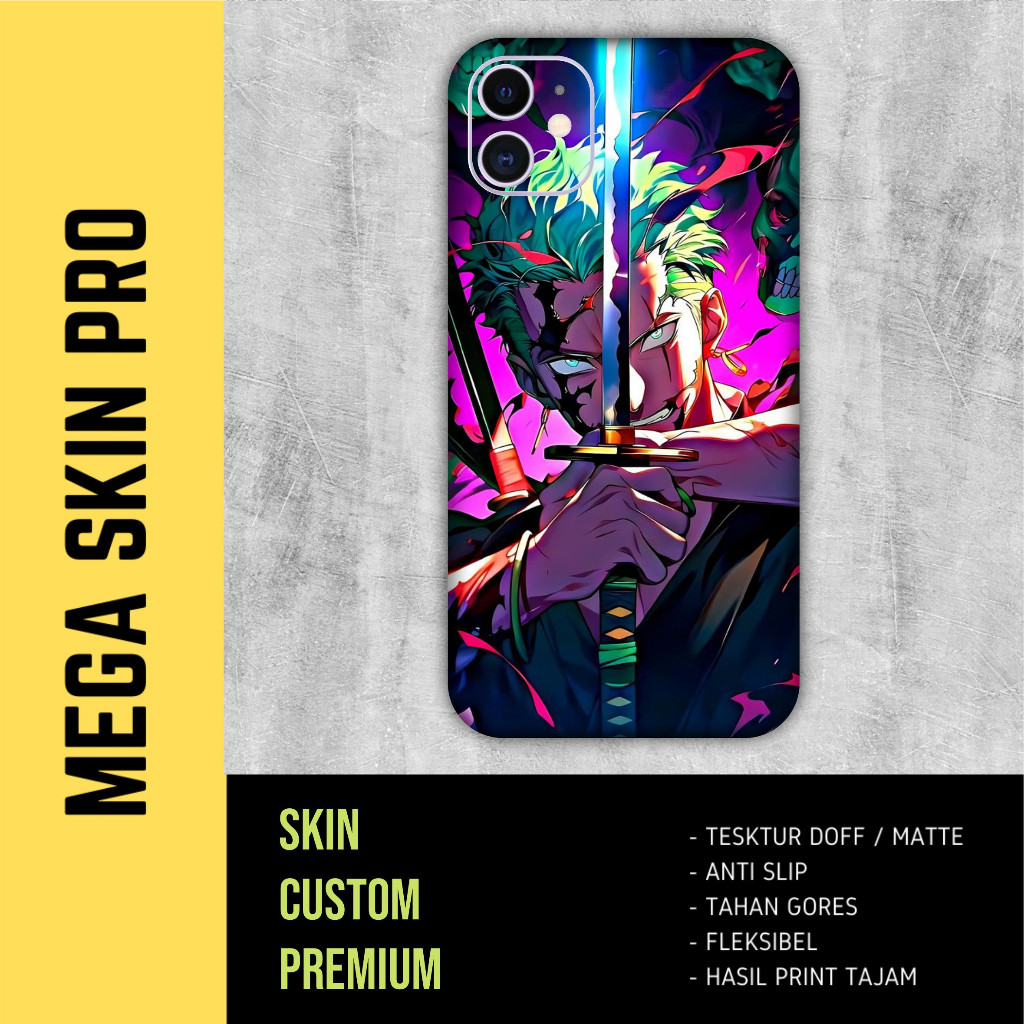 

BestSelling - Iphone 11 2 Zoro Garskin Wrap Stiker Premium (FreeCustomOrder)