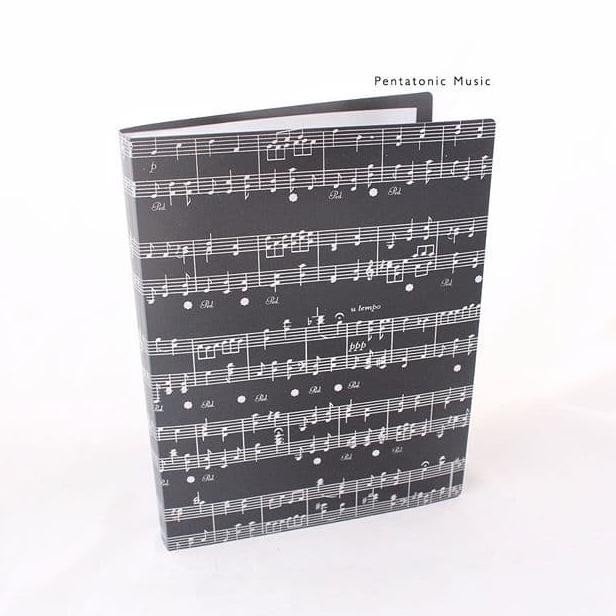 

NEW Black Song Clear Holder | Map Folder Partitur Kertas Musik Not