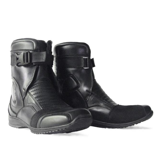 TERLARIS - Sepatu Motor RVR Reckon SP Black boots riding bikers