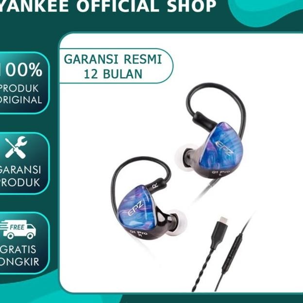 Epz Q1 Pro Earphone Wired Hifi Bass Dynac Driver In Ear Earphone
