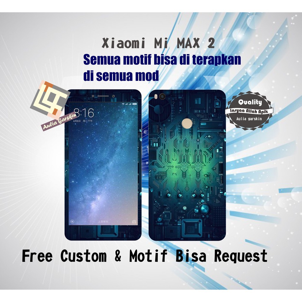 

BestSelling - Xiaomi Mi Mix 2 Garskin Wrap Stiker Premium (FreeCustomOrder)