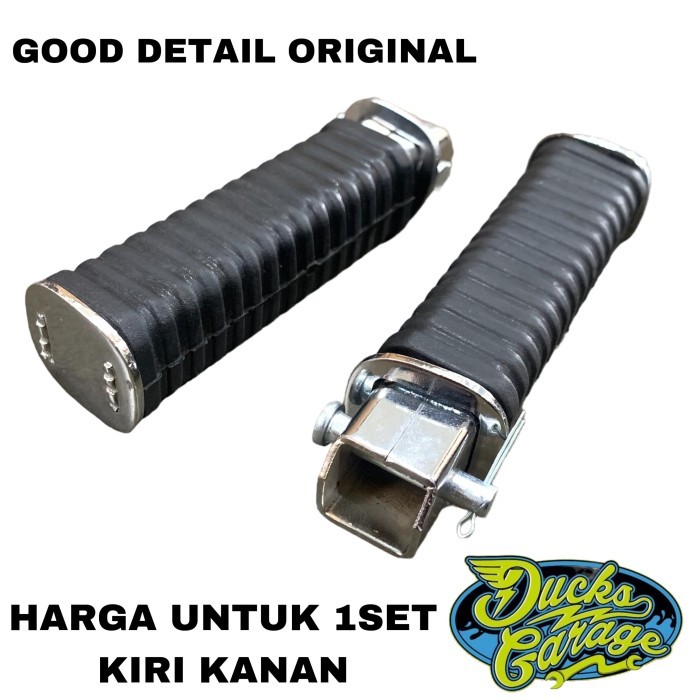 Step Footstep Belakang Honda C70 C700 C800 S90 CB 100 DETAIL ORIGINAL