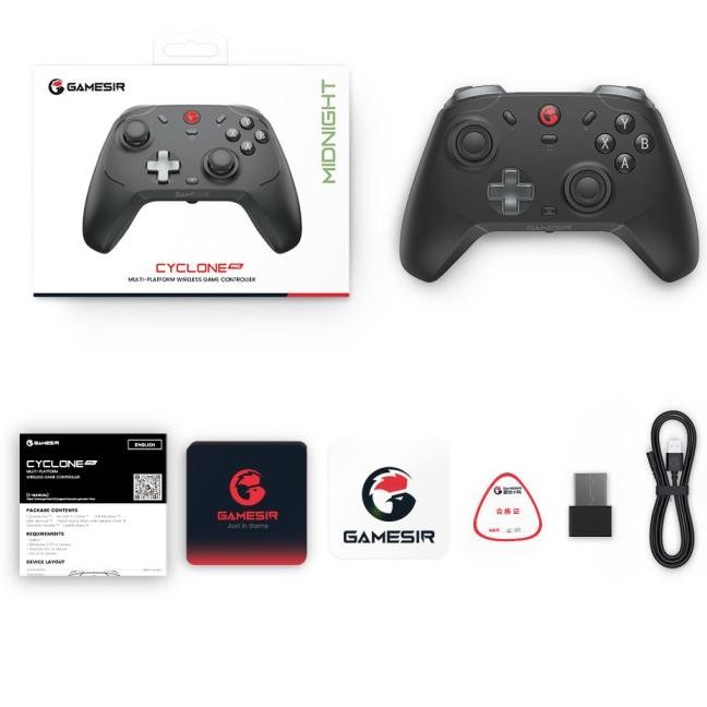 Gamesir T4 Cyclone Pro Gamepad Controller Sti Bluetooth Android Pc