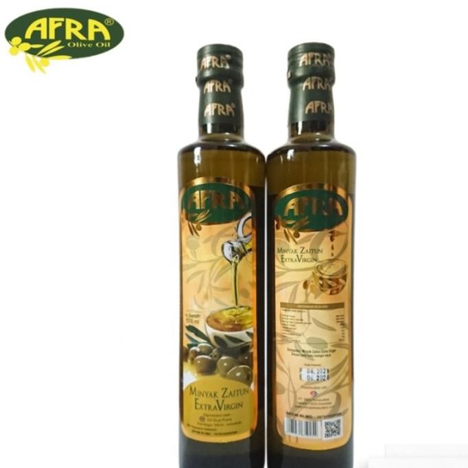 

Minyak Zaitun Extra Virgin Olive Oil 500Ml Afra Free Buble Original