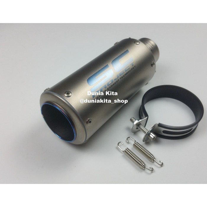 Knalpot SC Project CRT Titanium Carbon