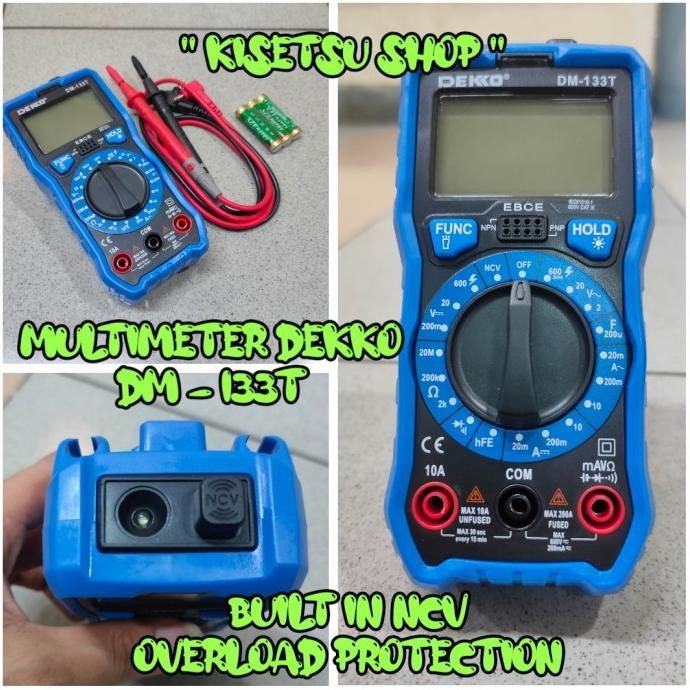 DEKKO MULTIMETER DIGITAL / AVOMETER DIGITAL ORIGINAL