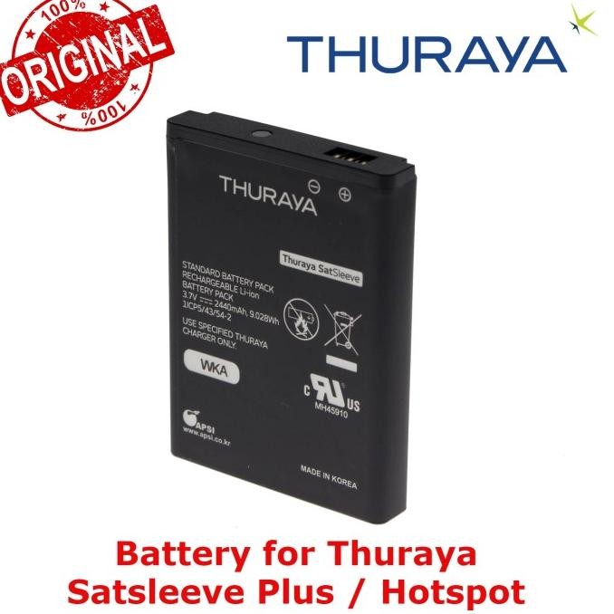 Battery Batre Baterai Thuraya Satsleeve Plus & Satsleeve Hotspot Ori