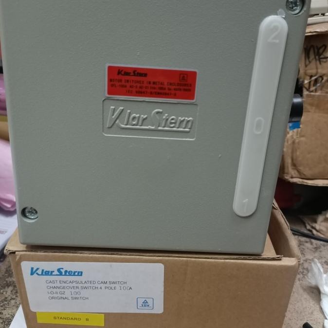 Original COS/Ohm Saklar 100A 4 Pole KlarStern