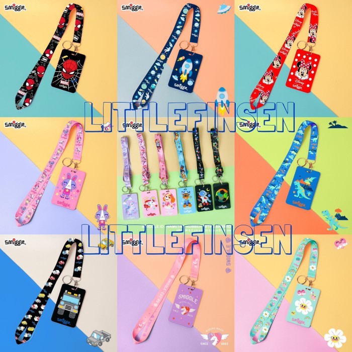 

Sale Smiggle Id Card Lanyard/Smiggle Name Tag+Tali/Smiggle Name Tag