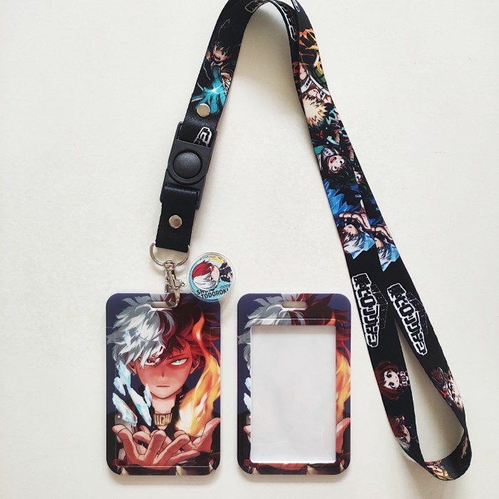 

Sale Id Card Holder Name Tag Lanyard / Kalung Wadah Kartu My Hero Academia