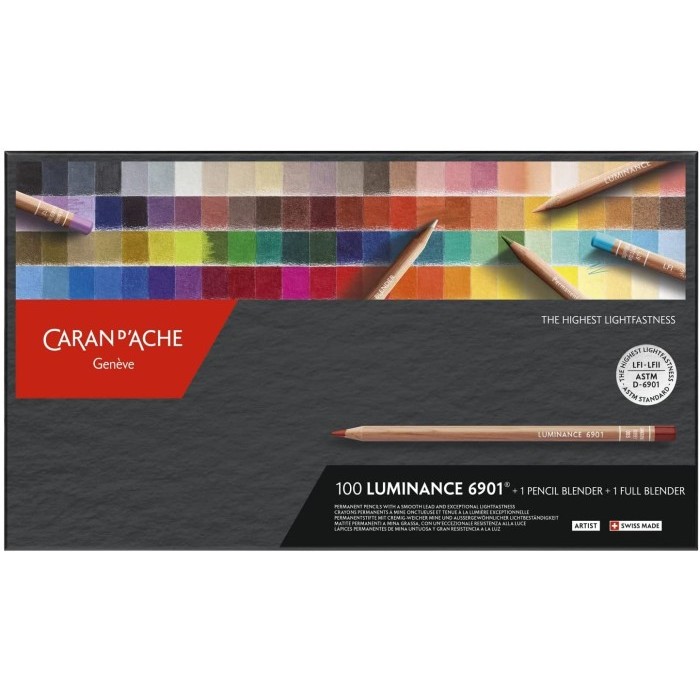 

Caran d'Ache Luminance 100 Colored Pencil Sets