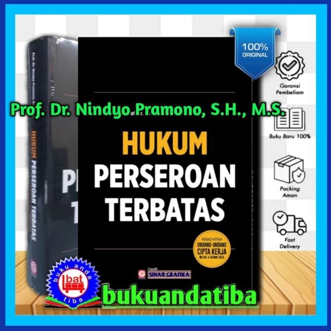 

Sale! HUKUM PERSEROAN TERBATAS MENGACU UNDANG UNDANG CIPTA KERJA - Prof. Dr. Nindyo Pramono, SH., MS.