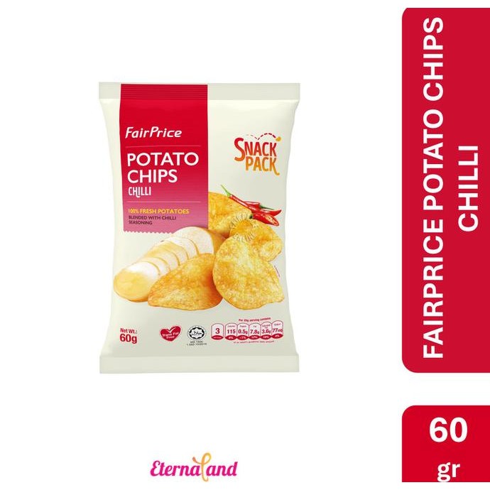 

Fairprice Potato Chips - Cemilan Keripik Kentang Impor Sg