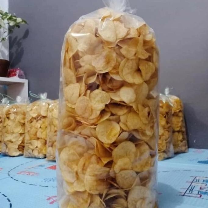 

Keripik Kentang Rasa Mentega Madu Asli Garut Curah Kiloan 1Kg