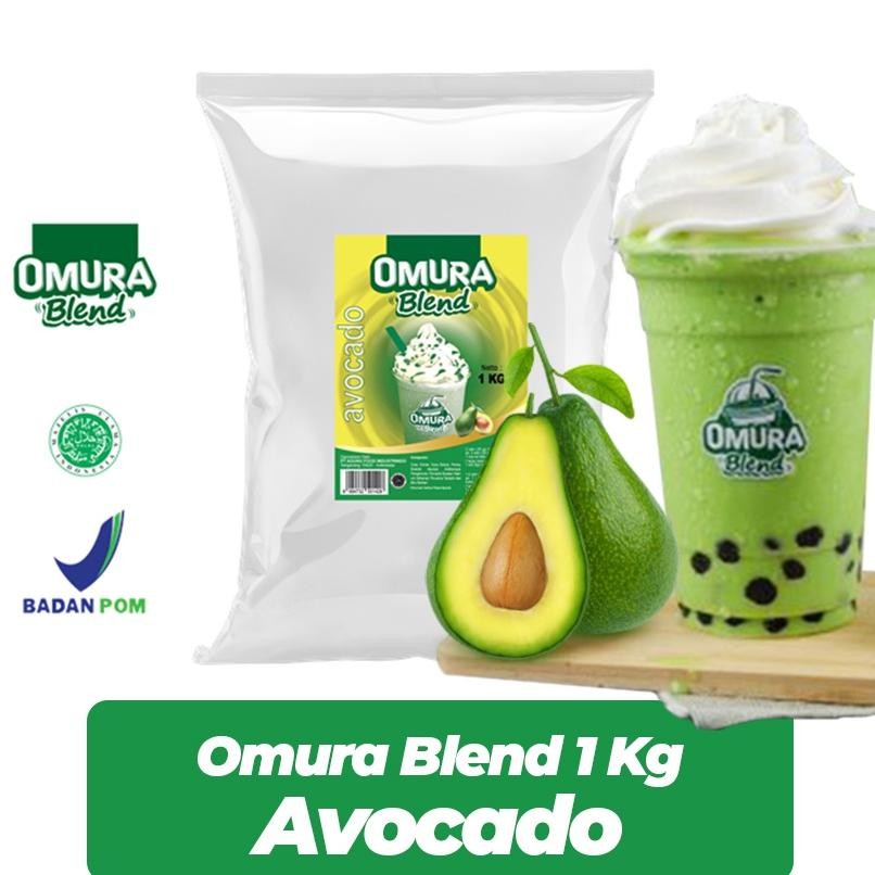 

Omura Blend Bubuk Numan Rasa Avocado / Alpukat Powder Drink 1 Kg Omura Powder