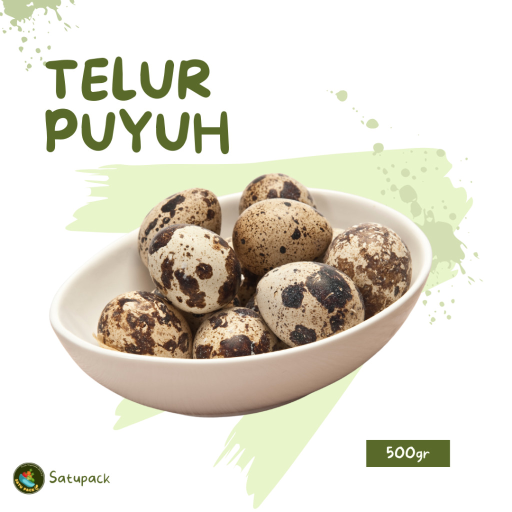 

TELUR PUYUH - 500GR