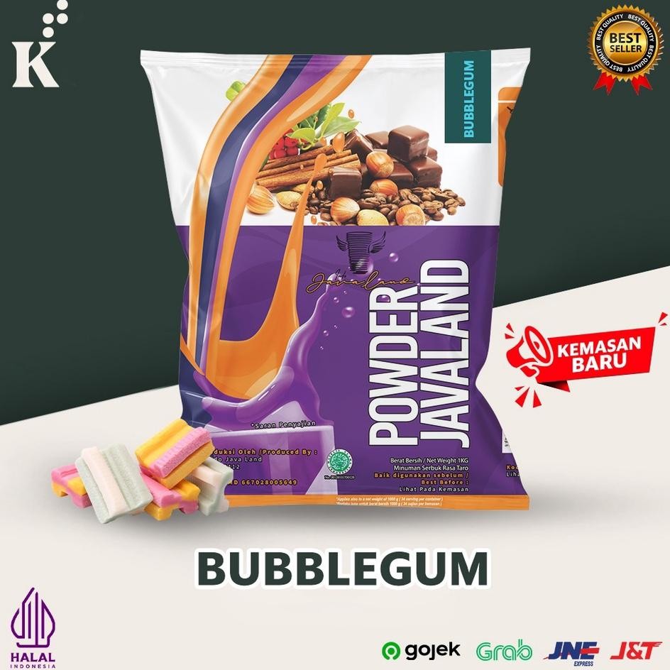 

Powder Bubble Gum Bubuk Numan Bubble Drink Javaland 1 Kg