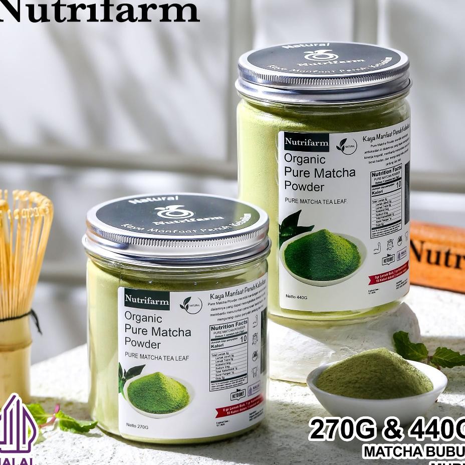 

Nutrifarm Matcha Powder Numan / Bubuk Matcha Numan Murni / Matcha Powder Homelab