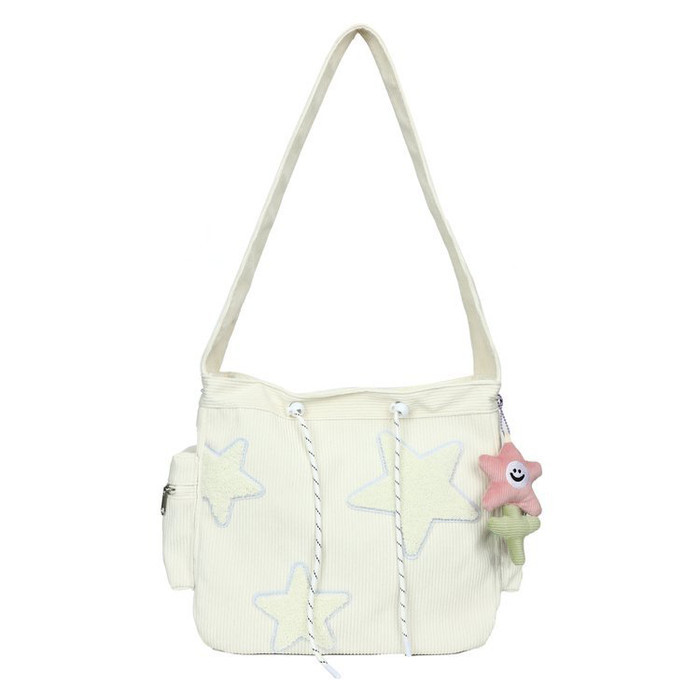 PROMO Mismi Sasha Bag Tas Selempang Wanita All Star Korean Sling Bag - 36S - Putih
