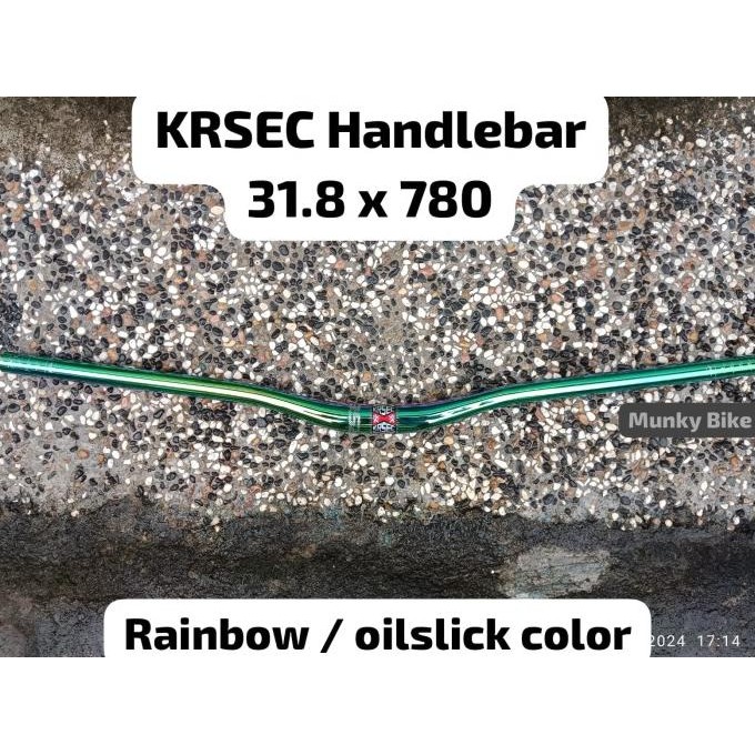 KRSEC Handlebar stang 31.8 x 780 mm rise 25 colorfull rainbow oversize