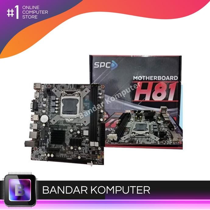 NEW MOTHERBOARD SPC H81