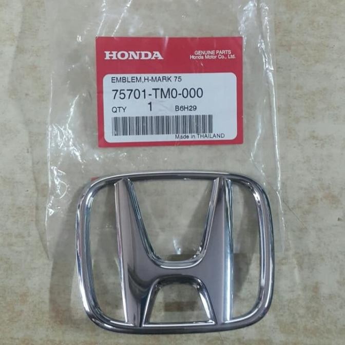 EMBLEM H BAGASI BELAKANG MOBIL HONDA CITY GM