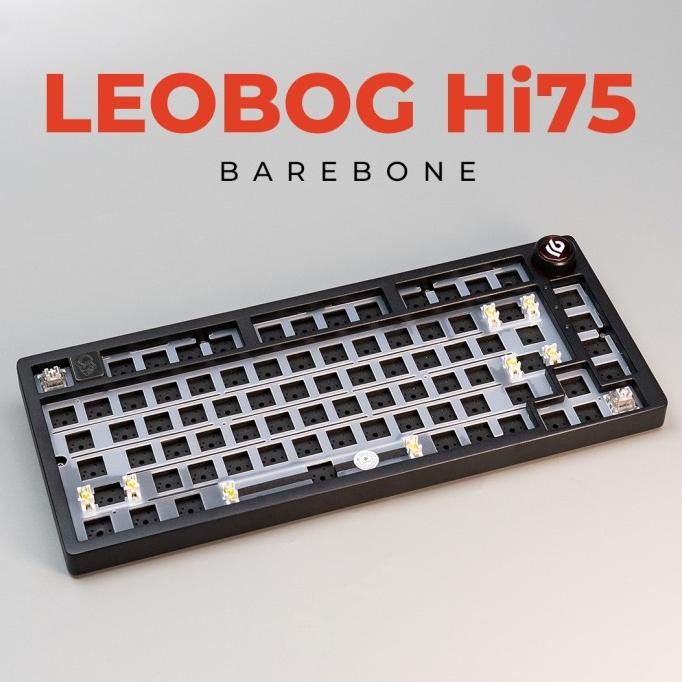 TERLARIS - LEOBOG Hi75 Non-RGB Barebone Wire 75% Hotswappable Mechanical Keyboard