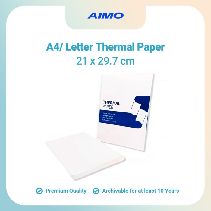 

AIMO Thermal Paper A4/Tattoo Paper Compatible with AIMO M08F Printer